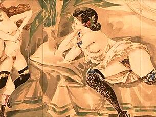 Schon diese vintage erotischen Zeichnungen gesehen?