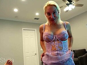 Chanel Camryn Begs Seth Gamble To Use Her Ass Like Little Slut