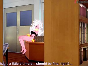 Android 21 Transforms Into Sexy Monster In Dragon Ball Parody