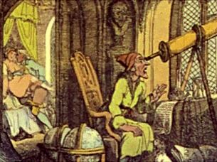 Vintage illustration with intriguing erotic elements