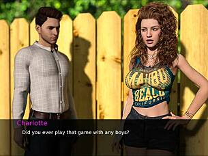 37-year-old nurses back to pleasure on walk with two hot teens