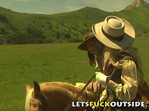 Cute Brunette Public Fuck Outside