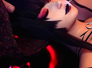 Feeling The Passion As Eliza Sucks In Nina Williams Case Files