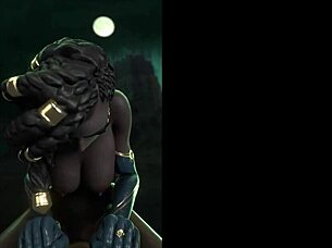 dark-skinned girls compilation in 3d sfm style