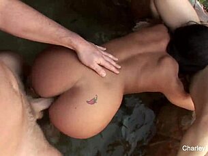 Charley Chase gets FUCKING in the grotto with facial and cumshot