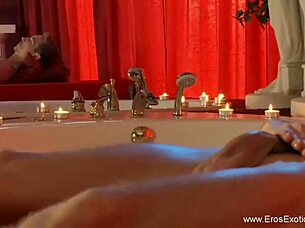 Sensual Touching of Bodies in Gay Encounter