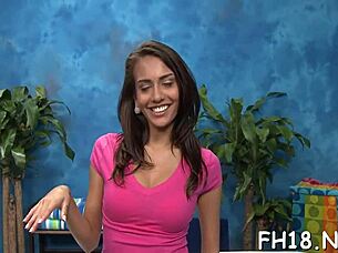 Hardcore Massage Sex in Tub