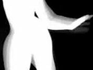 Black tgirl superstar Erika Black gives handjob to monster cock 💋