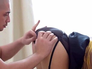 Russian Babe Double Penetration Screams!