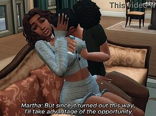 Babysitter seduces lonely dad into sex.