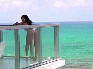 Jules Jordan's Exotic Big Booty Newcomer Misty Quinn Debuts