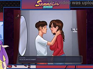 What's in summertime saga part 16 with huge cocks?