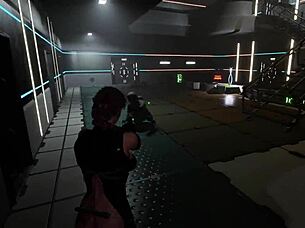 playing project werewulf with big tits action