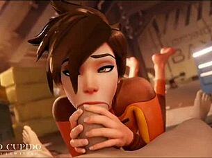 Overwatch Sfm Compilation Slays With Big Tits And Deepthroat Cum