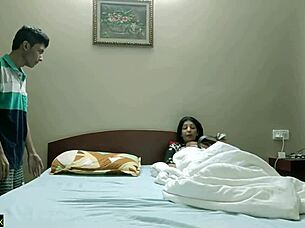 Indian Hot Girl Having Sex With Teen Boy Viral Roleplay!