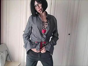 Lavinia In Lingerie Gets Fucked Despite Man Dress