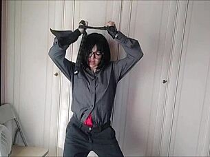 Lavinia In Lingerie Gets Fucked Despite Man Dress