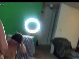 Intriguing threesome with blowjobs and group sex