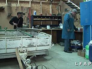 i watched my bbw french mom get sodomized in a threesome with grandpa.