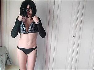 Lavinia In Lingerie Gets Fucked Despite Man Dress