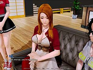 playing harem hotel 211, an anime game with hotel themes