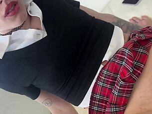 elle marz rides father-in-law's big cock for discipline 😈