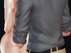 hentai 3d chick with big boobs gets fucked hard 😏