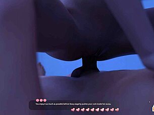 Creampie Stacys nasse Muschi jetzt?