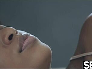 beautiful black brazilian babe craves caffeine but gets cock instead