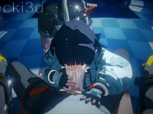 Hot Interrogation In Anime Style