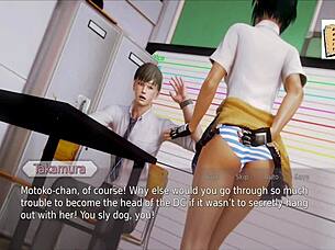 In Academy 74, the anime hentai game unfolds