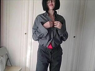 Lavinia In Lingerie Gets Fucked Despite Man Dress