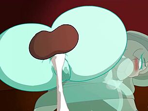 I-I can't believe I got this dick or treat from Pomni in that halloween hentai cartoon with zaviel, it's amazing!