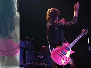 led zeppelin retro music compilation with classic hits and squirting moments