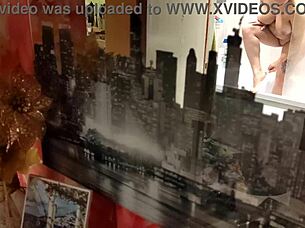 watching my girlfriend get caught showing her tits