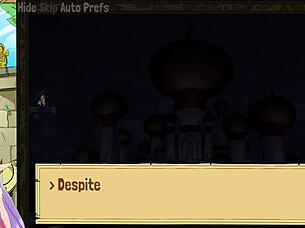 Queen Trainer Uncensored Part 2, Flirting With Jafar Seductively