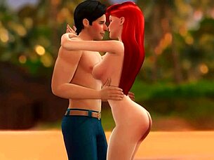 Little mermaid in 3d hentai! What a naughty preview!