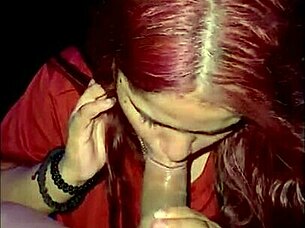 amateur redhead babe with huge perfect tits gets fucked hard!