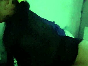 Ava Love delivers a hardcore blowjob in secret