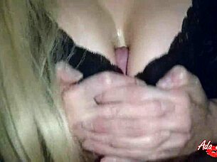 stepsister gives amazing titfuck until cumshot