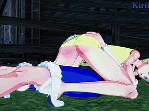 Ulti And Ms Valentine Fuck Monkey D Luffy Hard!