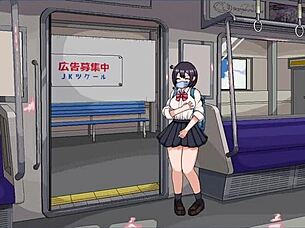 Groping And Riding That Girl On The Train!