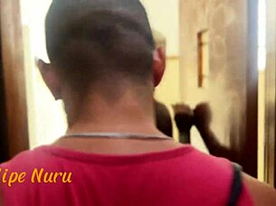 he wanted to work out that glute