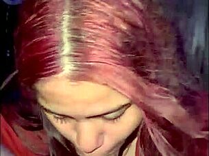 amateur redhead babe with huge perfect tits gets fucked hard!