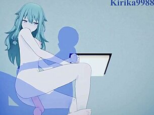 Kusanagi Nene and Akiyama Mizuki engage in intense sex in Project Sekai hentai