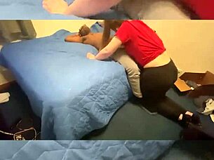 the cuckold endures humiliation as his pretty wife gets dominated with deepthroat and cumshots