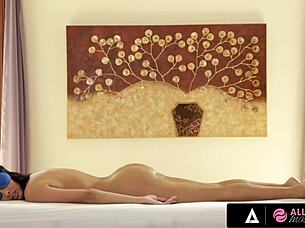 All Girl Massage - Pervert Masseuse Gets Caught Masturbating In The Bathroom By Client Anissa Kate