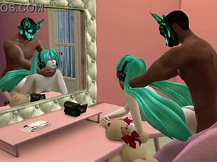 i saw miku gettin fucked by a big black guy in this hentai, it was awsome