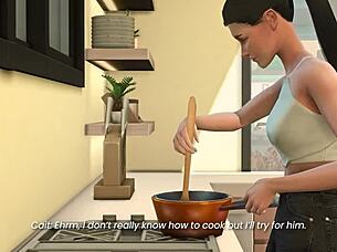 3D animated hentai with a love story that is forbidden