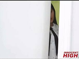 two hot girls taking turns blowing the teacher 😏💦